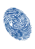 A blue circle is shown in the middle of a black background.